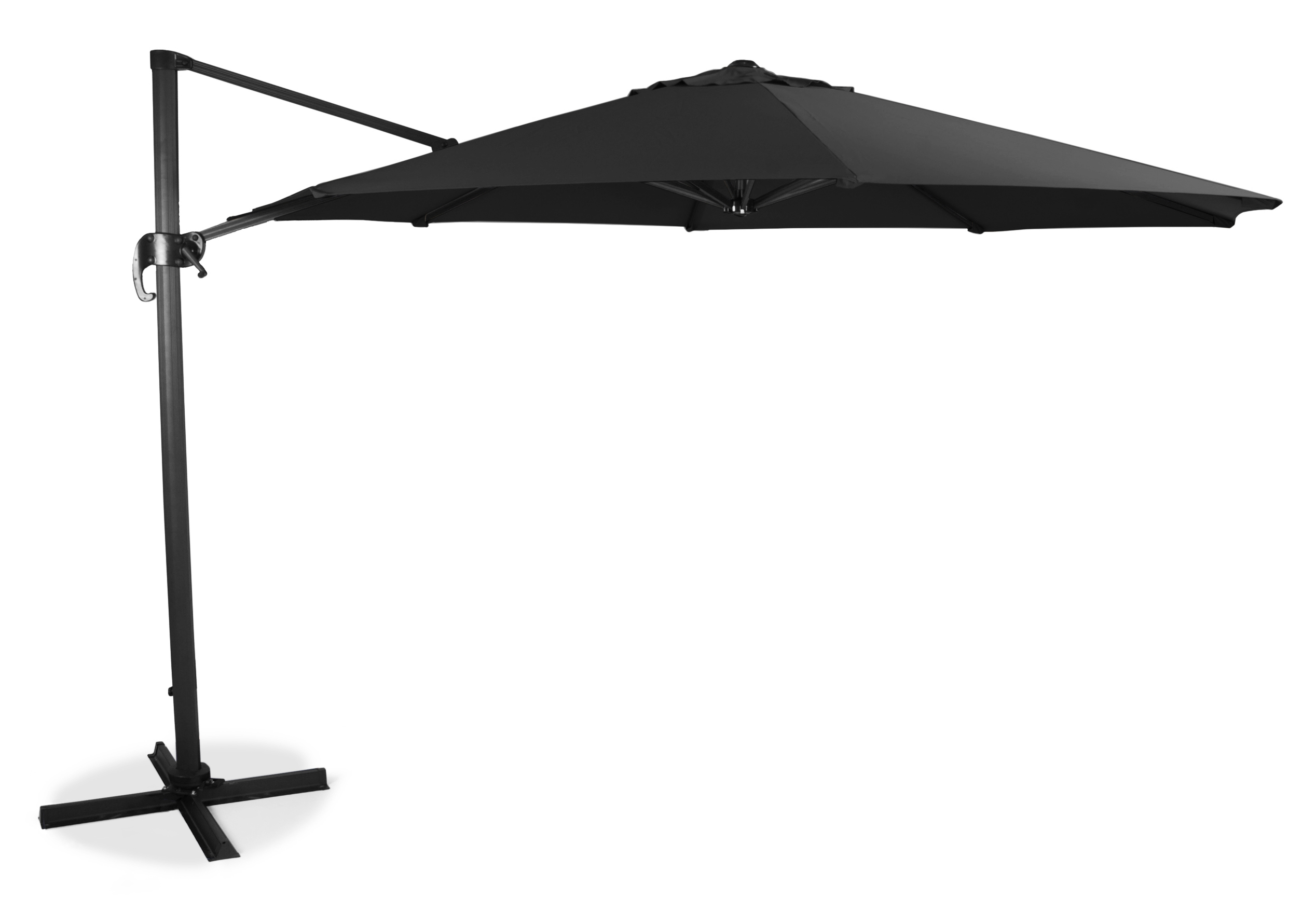 Musta aurinkovarjo sivumalli luxus Ø350 netistä! - Kallen Kaluste