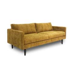 Slim 3-istuttava sohva, Renegade 06 Mustard