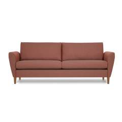 Finsoffat Kuura 3-istuttava sohva, Stark 602 Terra, Pähkinä