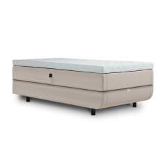 Tempur North Adjustable moottorisänky 100x200, Sand, 10cm petauspatja Soft