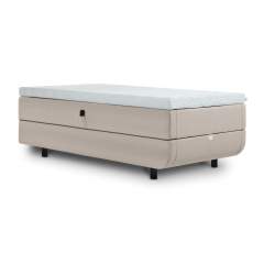 Tempur North Adjustable moottorisänky 90x210, Sand, 10cm petauspatja Firm