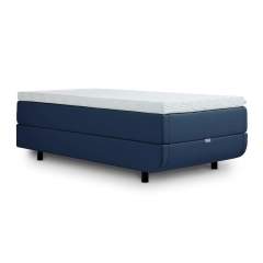 Tempur North Continental jenkkisänky 105x200, Dark Blue, 10cm petauspatja Firm